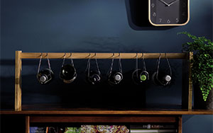 Forget the cellar, keep your wine on hand and looking its best with this innovative wine rack.